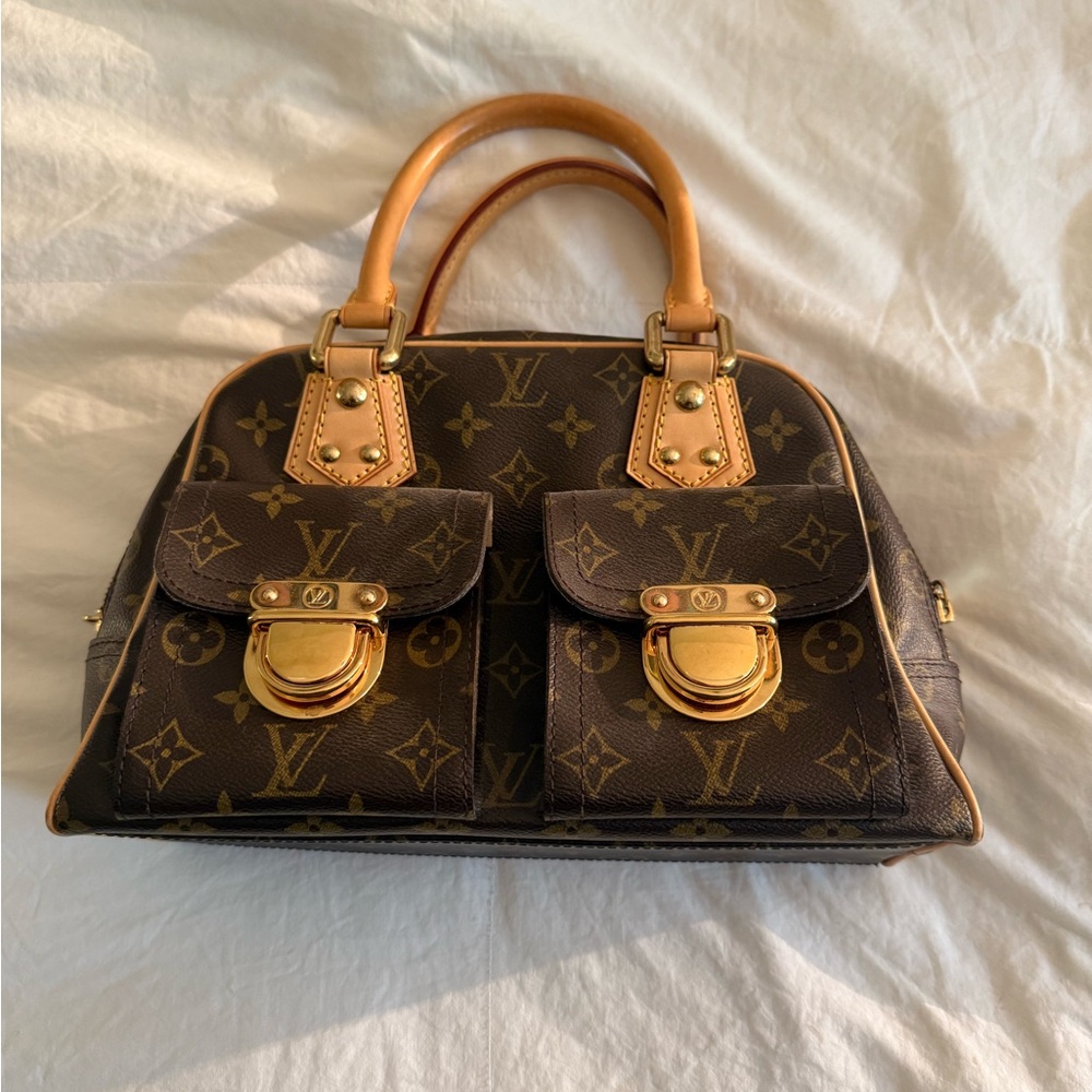 Louis Vuitton Dark Brown Monogram Satchel
